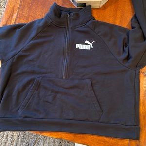 Puma Quarter Zip Workout Jacket